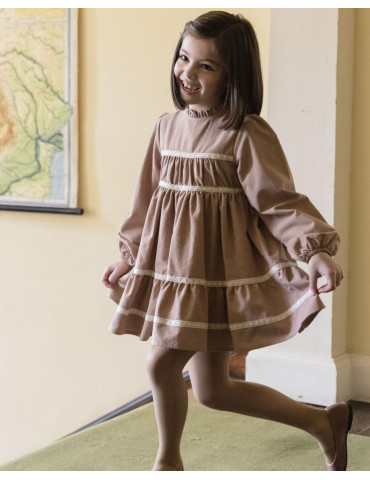 Vestido Minivichy Toffee Mi Canesú