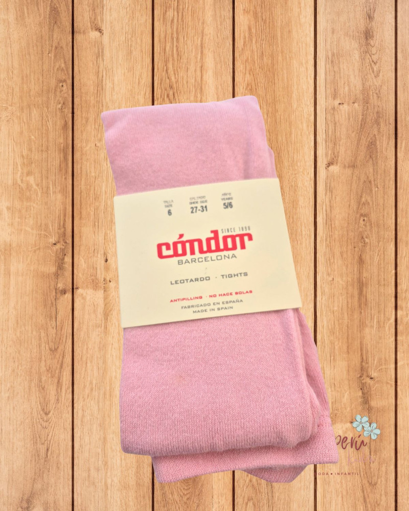 Leotardos Cóndor Rosa Palo Lisos | Caperú Kids