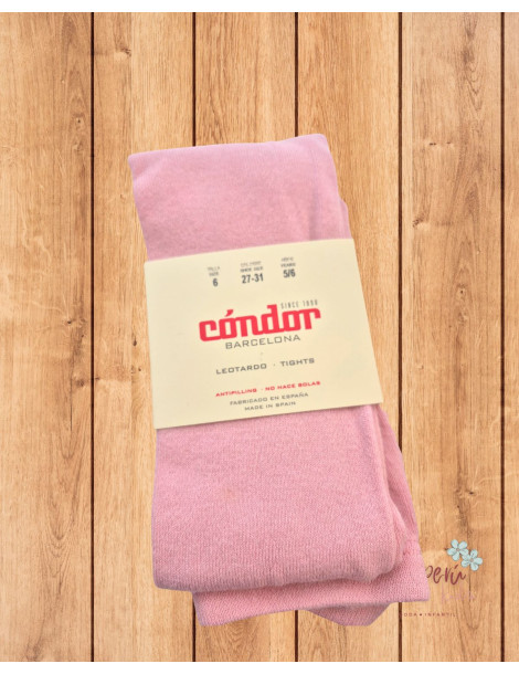 Leotardos Cóndor Rosa Palo Lisos | Caperú Kids