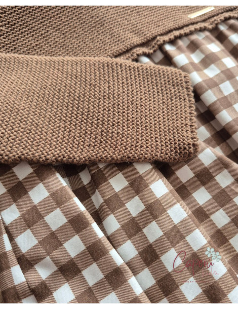 Pelele Chocolate Pangasa | Ropa Bebé Online – Caperú Kids