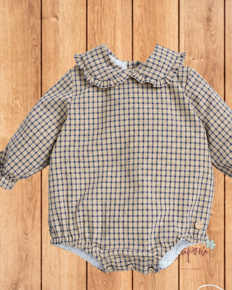 Pelele Chocolate Pangasa | Ropa Bebé Online – Caperú Kids