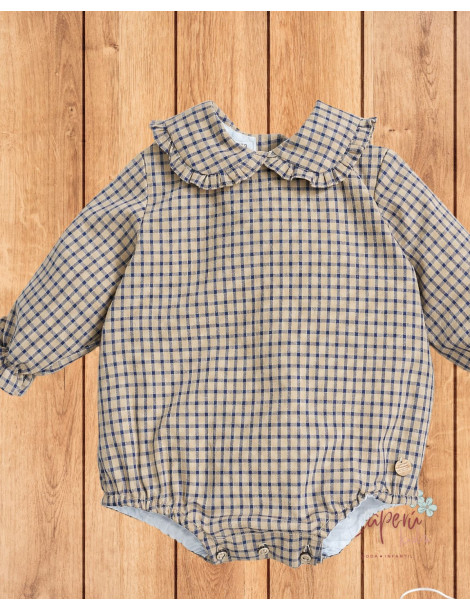 Pelele Chocolate Pangasa | Ropa Bebé Online – Caperú Kids