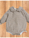 Pelele Chocolate Pangasa | Ropa Bebé Online – Caperú Kids