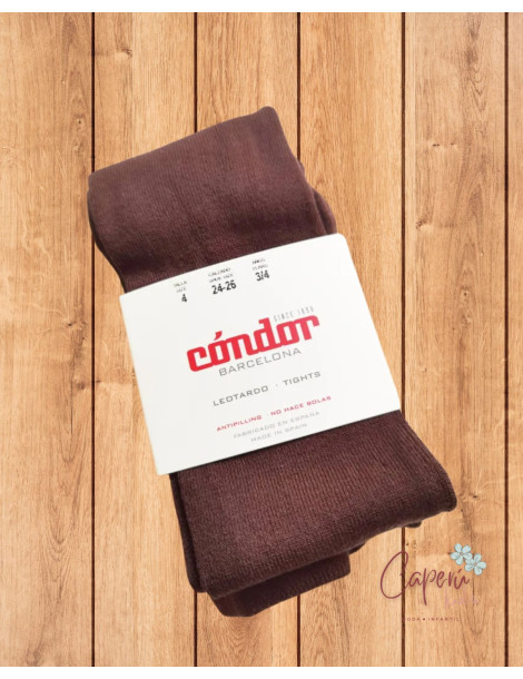 Compra tu Leotardo Liso Tono Marrón Chocolate