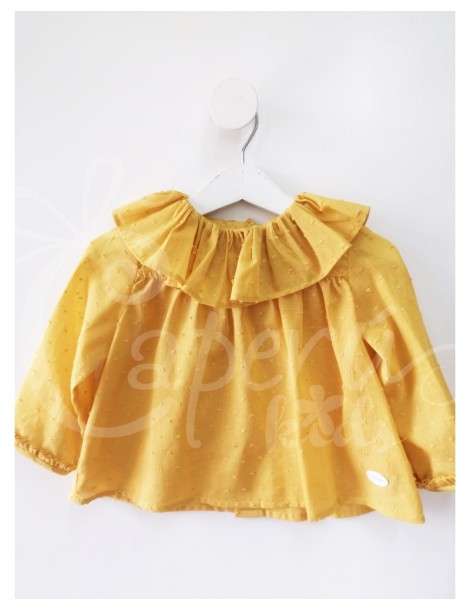 COCOTE MARKET 5€ 10€ Y 15€ Blusa Mostaza Plumeti Cocote