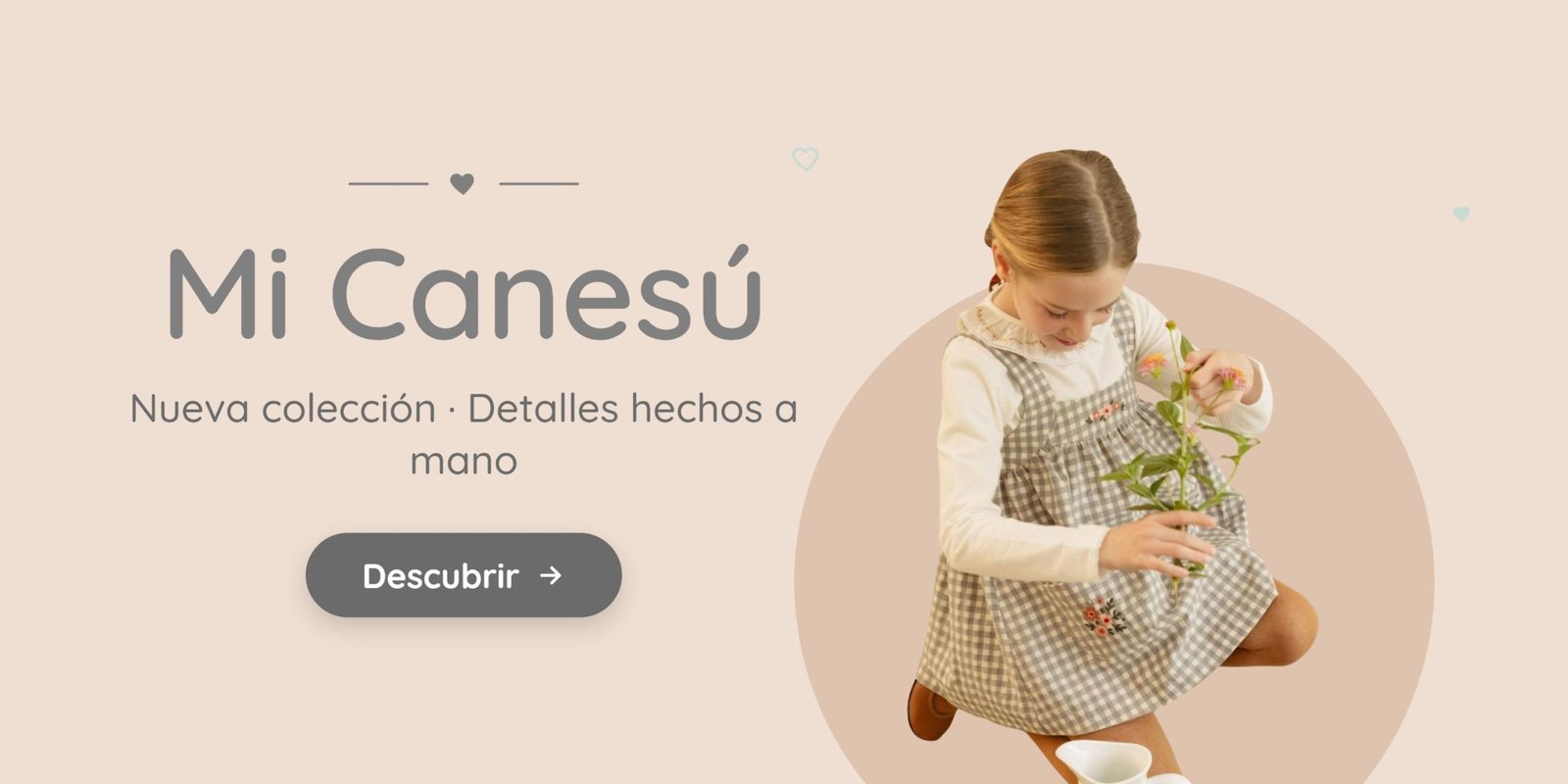 Nueva colección de Mi Canesú, ropa infantil con detalles hechos a mano